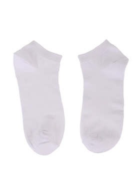 Klasické pánske nízke biele ponožky