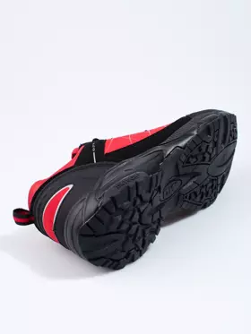 Pánske červené trekové topánky DK